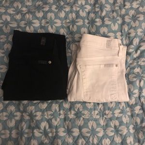 7 for all man kind maternity jeans 👖 size 28